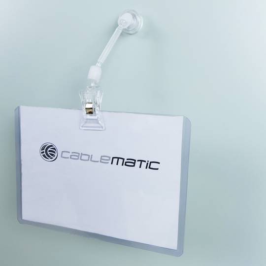 Supporto di poster magnetico articolato di metacrilato 50mm