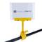 Support rigide en plastic plastique avec goupille de couleur jaune