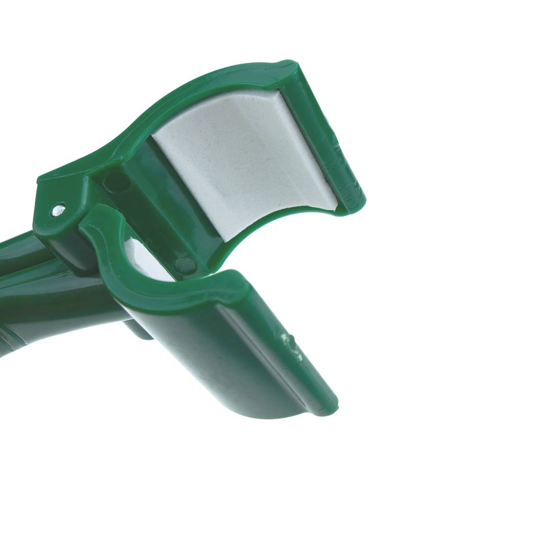 Suporte rígido de plástico verde com poster clipe