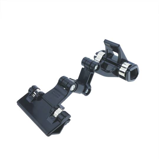 Gearticuleerde plastic posterhouder met zwarte clip