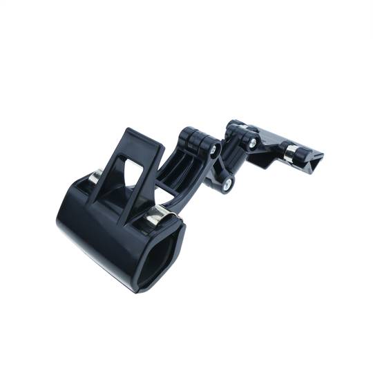 Gearticuleerde plastic posterhouder met zwarte clip