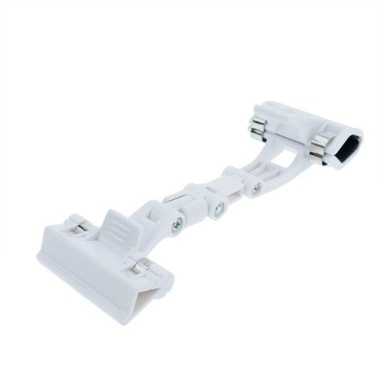 Gearticuleerde plastic posterhouder met witte clip