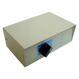 Manual de switch de 4 portas DB25 fêmea