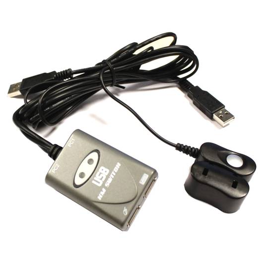 2-portowy przełącznik klawiatury i myszy USB