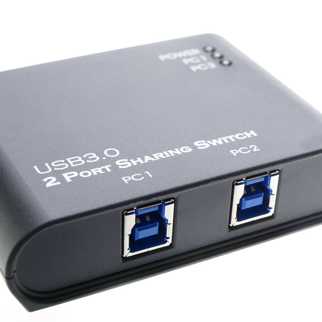 Automatic switch 2 USB 3.0 ports - Cablematic