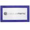 Magnetic label with blue frame and magnet signboard 80x45mm
