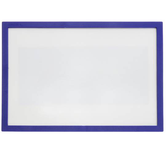 Magnetic label with blue frame and magnet signboard 297x210mm