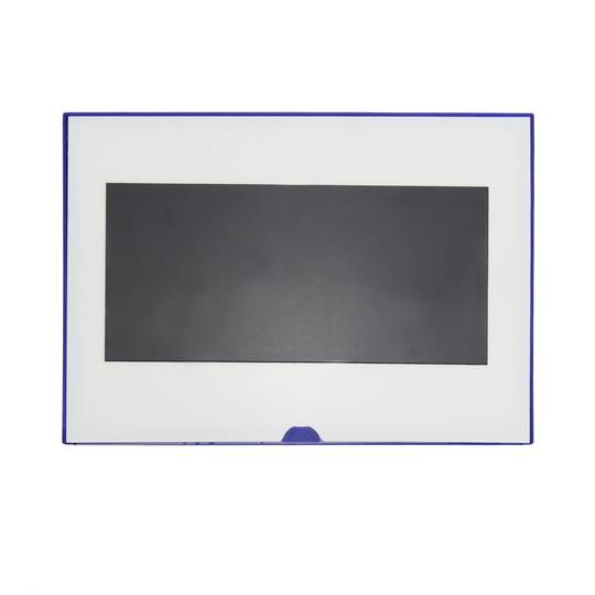 Magnetic label with blue frame and magnet signboard 297x210mm