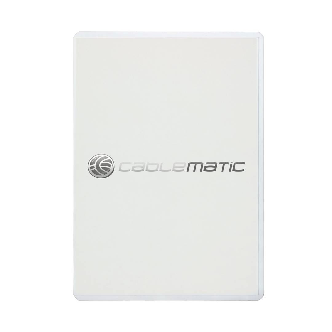 Plastic koffer voor documenten A7 105x74mm