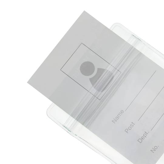 Plastikowa walizka na dowód osobisty pionowy ID 60x90mm