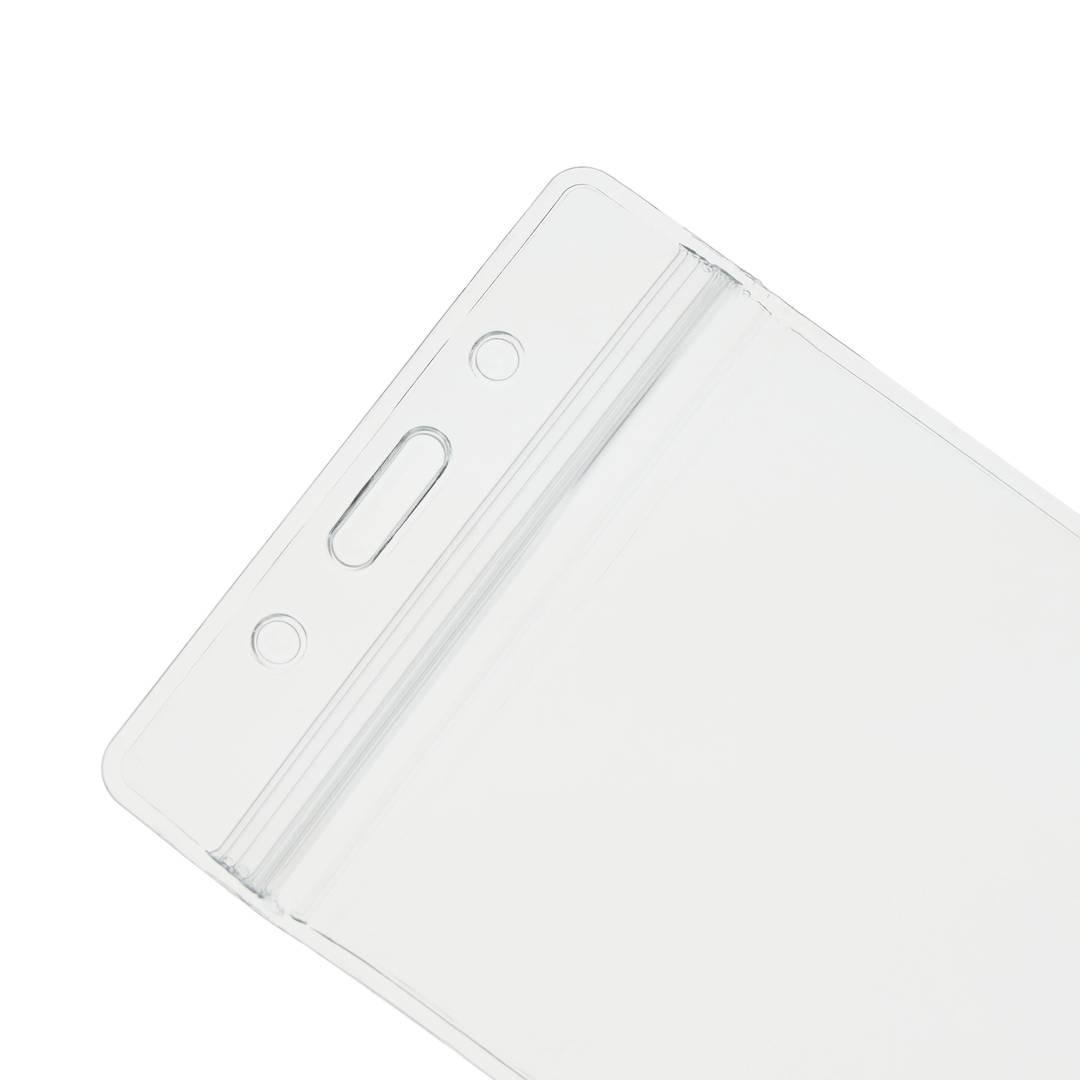 Plastikowa walizka na dowód osobisty pionowy ID 60x90mm