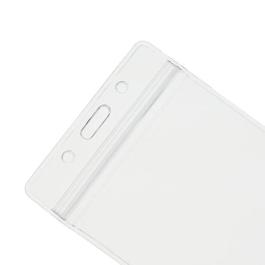 Plastikowa walizka na dowód osobisty pionowy ID 60x90mm