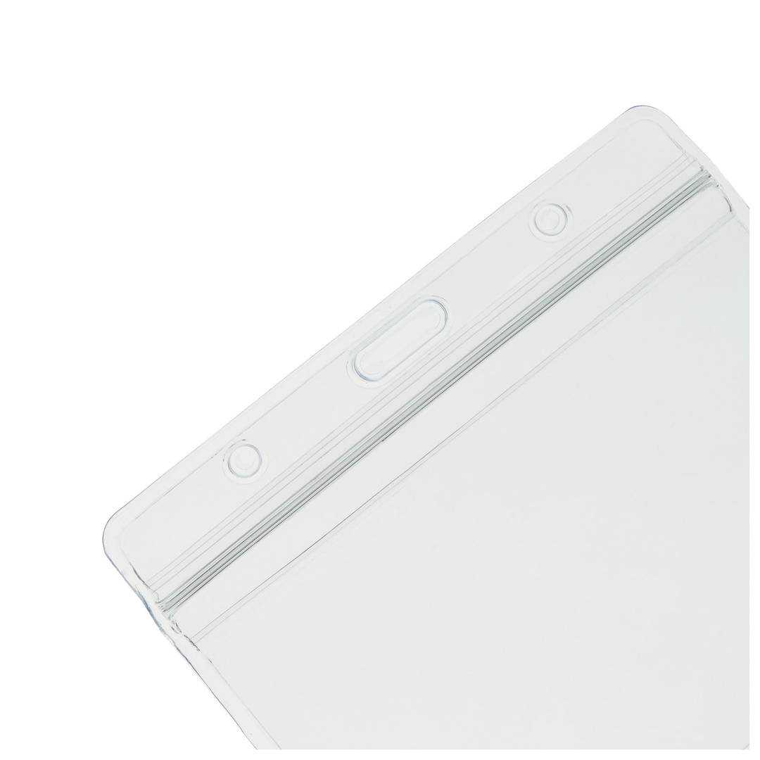 Plastic cover for ID card horizontal 90x60mm