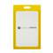 Kunststoffhülse für ID-Karten-Vertikale-ID B8 60x91mm gelb