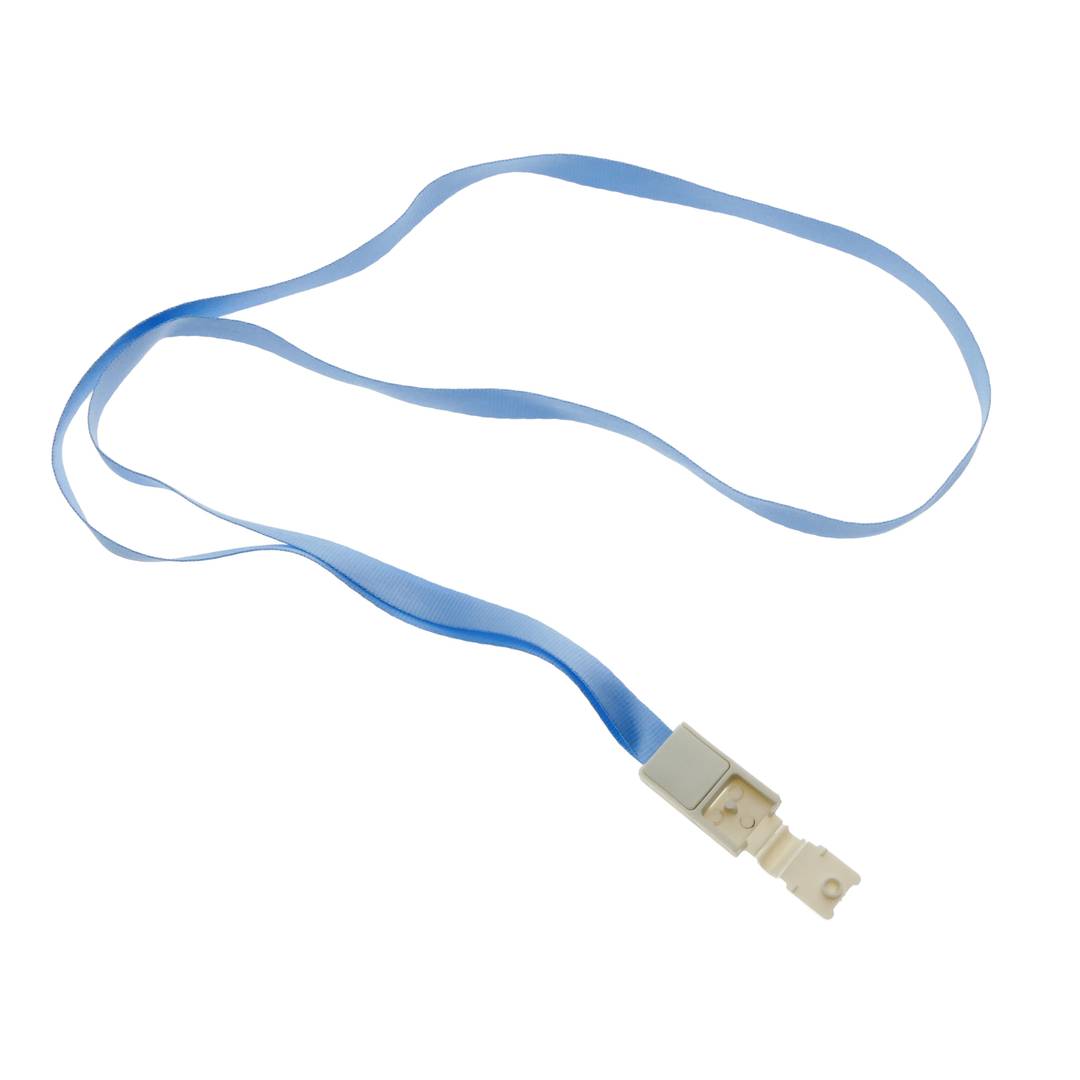 Band für ID-Karte in den Hals hängen blau