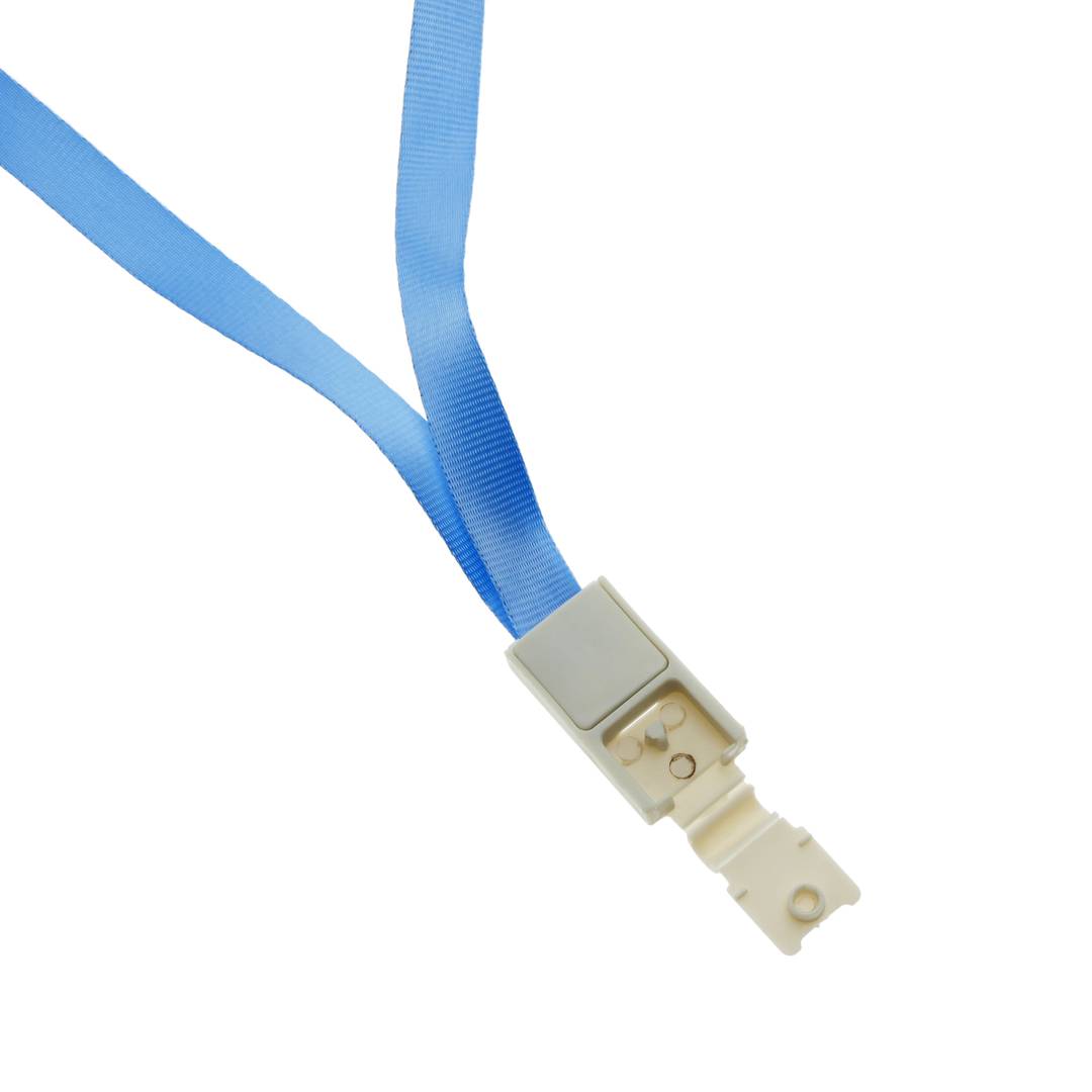 Band für ID-Karte in den Hals hängen blau