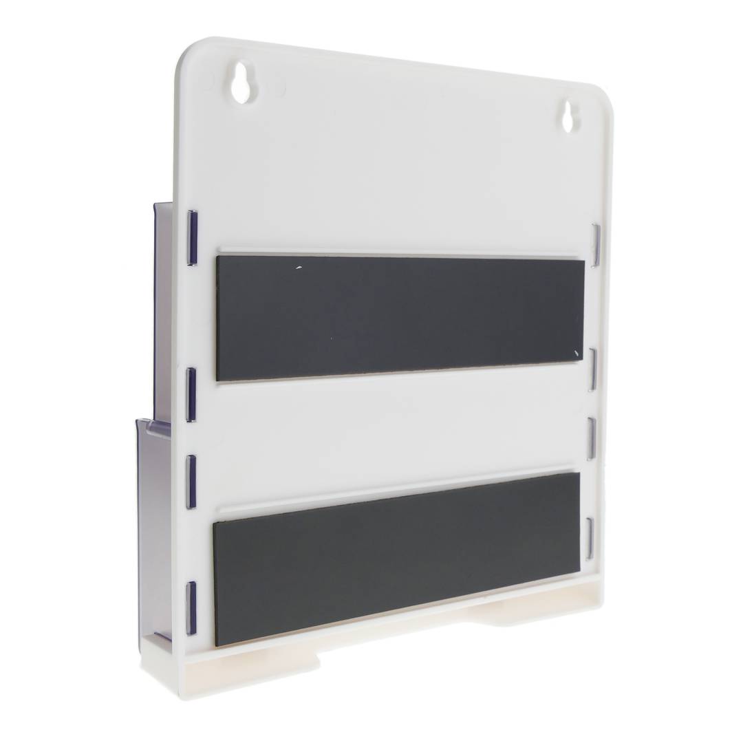 Portafulletons de paret magnètic de 183x165x42mm de 3 divisions per a fullets