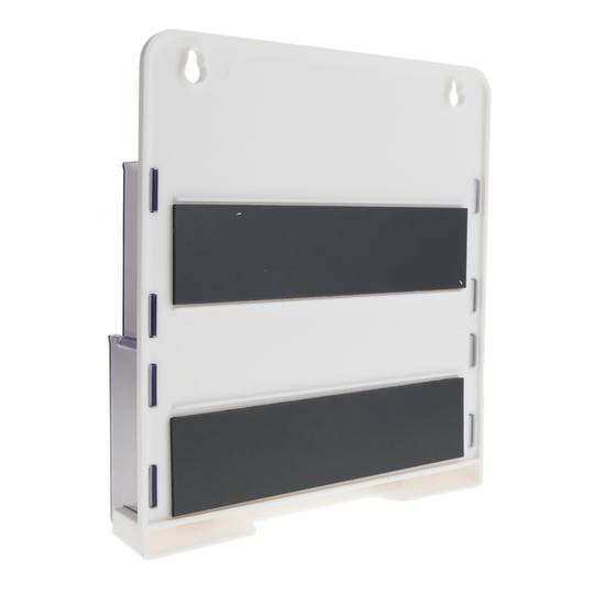 Portafulletons de paret magnètic de 183x165x42mm de 3 divisions per a fullets