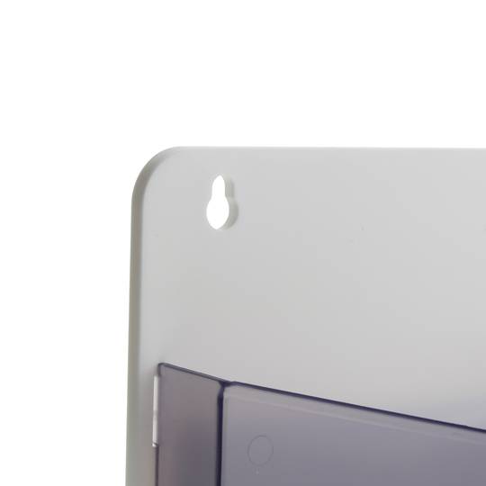 Portafulletons de paret magnètic de 183x165x42mm de 3 divisions per a fullets