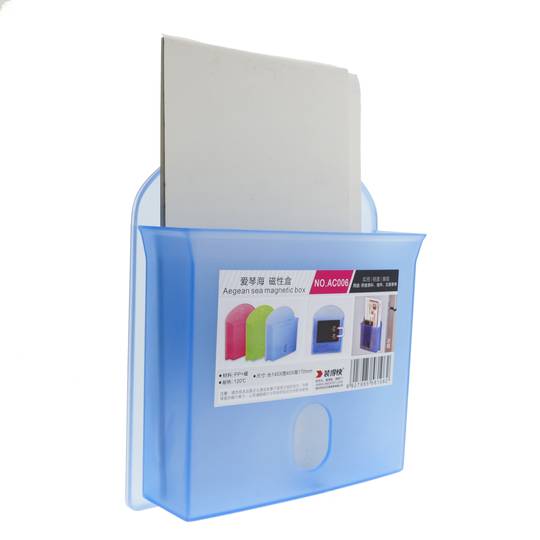 Porte-brochures magnétique de mur 173x142x45mm