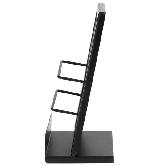 Prospekthalter aus Metall 115 x 80 x 180 mm für Broschüren