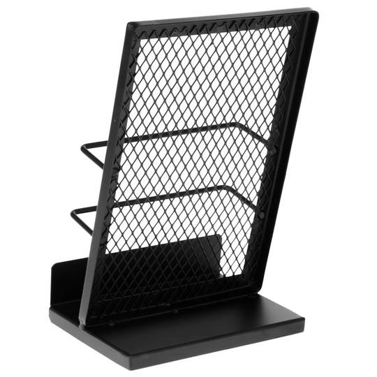 Prospekthalter aus Metall 115 x 80 x 180 mm für Broschüren