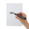 A4 witte flexibele magnetische labelposter met magneet