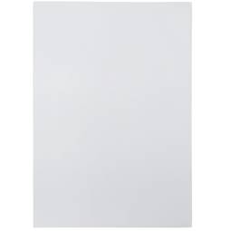 Poster White Flexible magnetic label magnet A4 5 pack