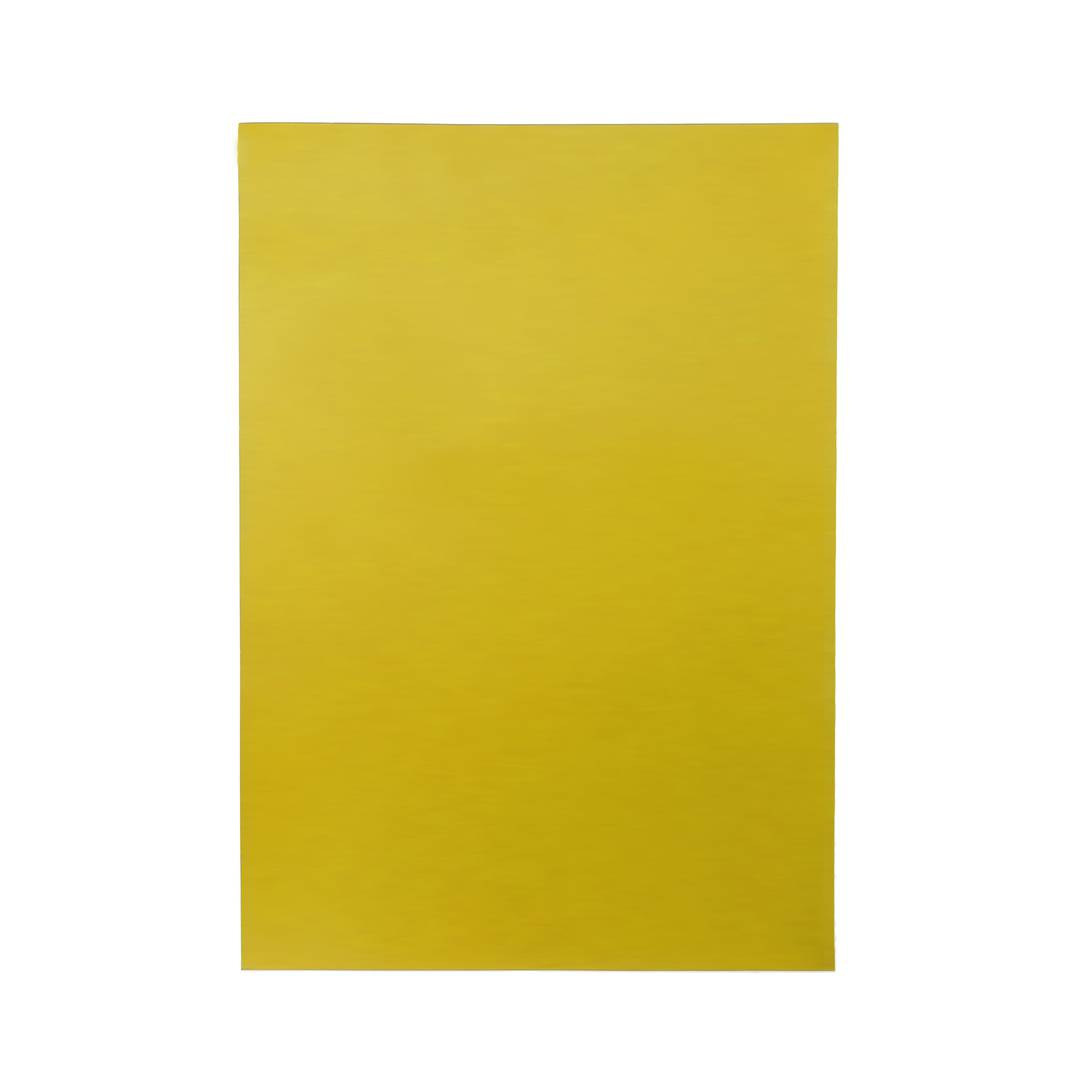 Cartell etiqueta magnètica flexible groc A4 amb imant paquet de 10 unitats