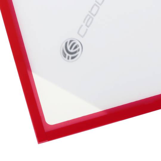 Magnetrahmen Magnetic Dokumenten-Displayhalter in A4 mit rot flexiblen Rahmen
