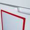 Magnetrahmen Magnetic Dokumenten-Displayhalter in A4 mit rot flexiblen Rahmen