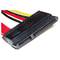 SATA Data + voedingskabel 7P15P H / H 50cm