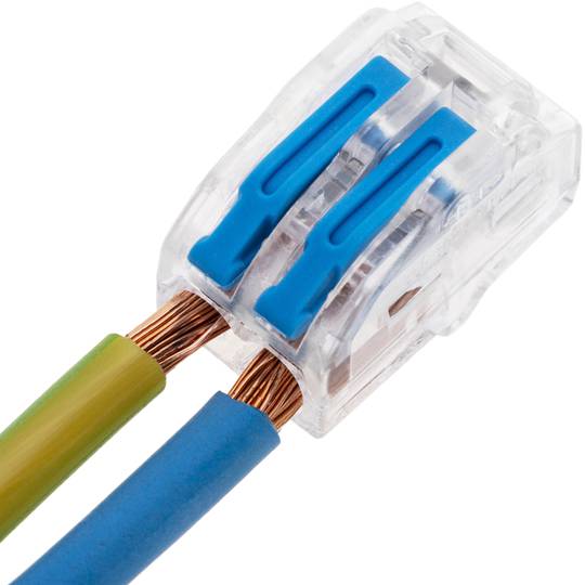 2-weg connectorblok voor 2,5 mm kabel (5-pack)