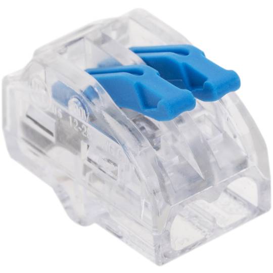 2-weg connectorblok voor 2,5 mm kabel (5-pack)