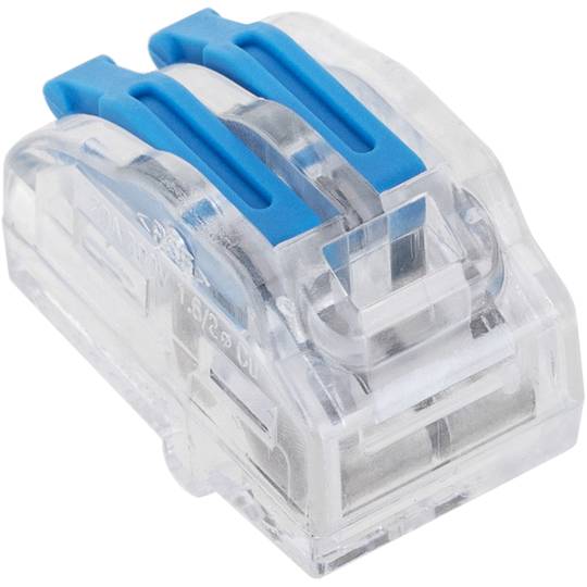 2-weg connectorblok voor 2,5 mm kabel (5-pack)