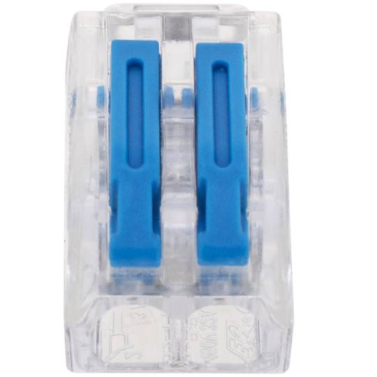 2-weg connectorblok voor 2,5 mm kabel (5-pack)