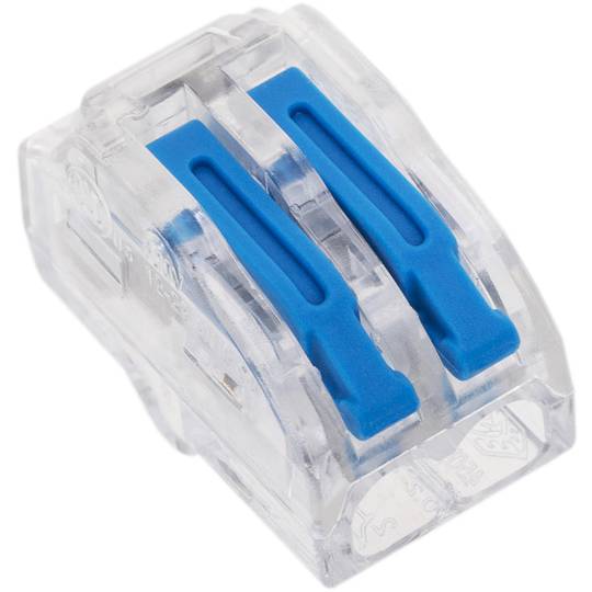 2-weg connectorblok voor 2,5 mm kabel (5-pack)