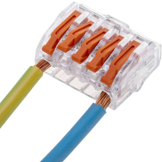 Blok złączy 5-stykowych do kabla 2,5 mm (5 sztuk)