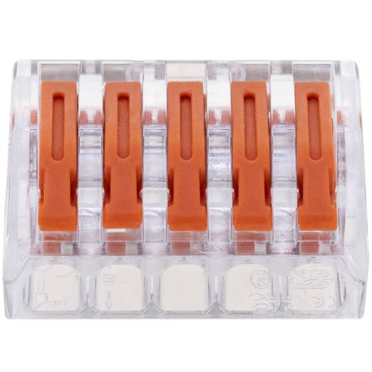 Blok złączy 5-stykowych do kabla 2,5 mm (5 sztuk)