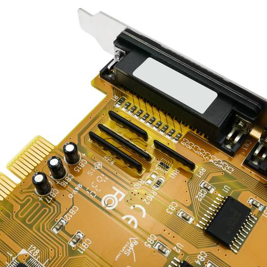 Karta uPCI serii równoległej 16C550 Titan z 2 portami RS232 i 1 portem równoległym