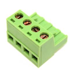 Conector hembra para circuito impreso 4 terminales 5.08mm
