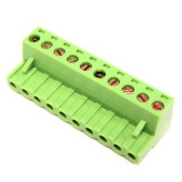 Conector hembra para circuito impreso 10 terminales 5.08mm