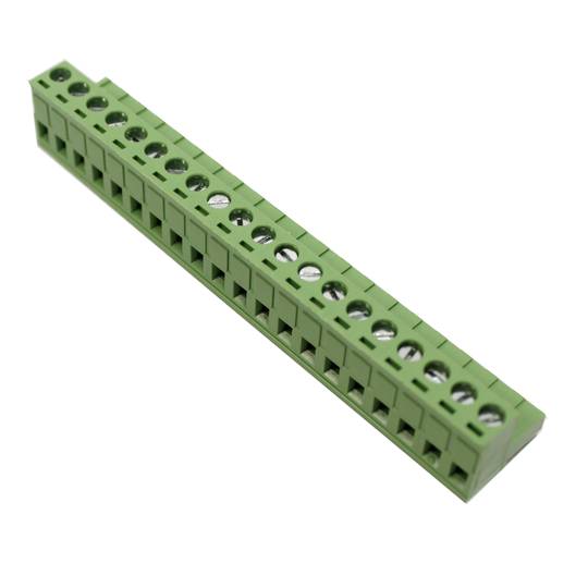Conector hembra para circuito impreso 20 terminales 7.62mm