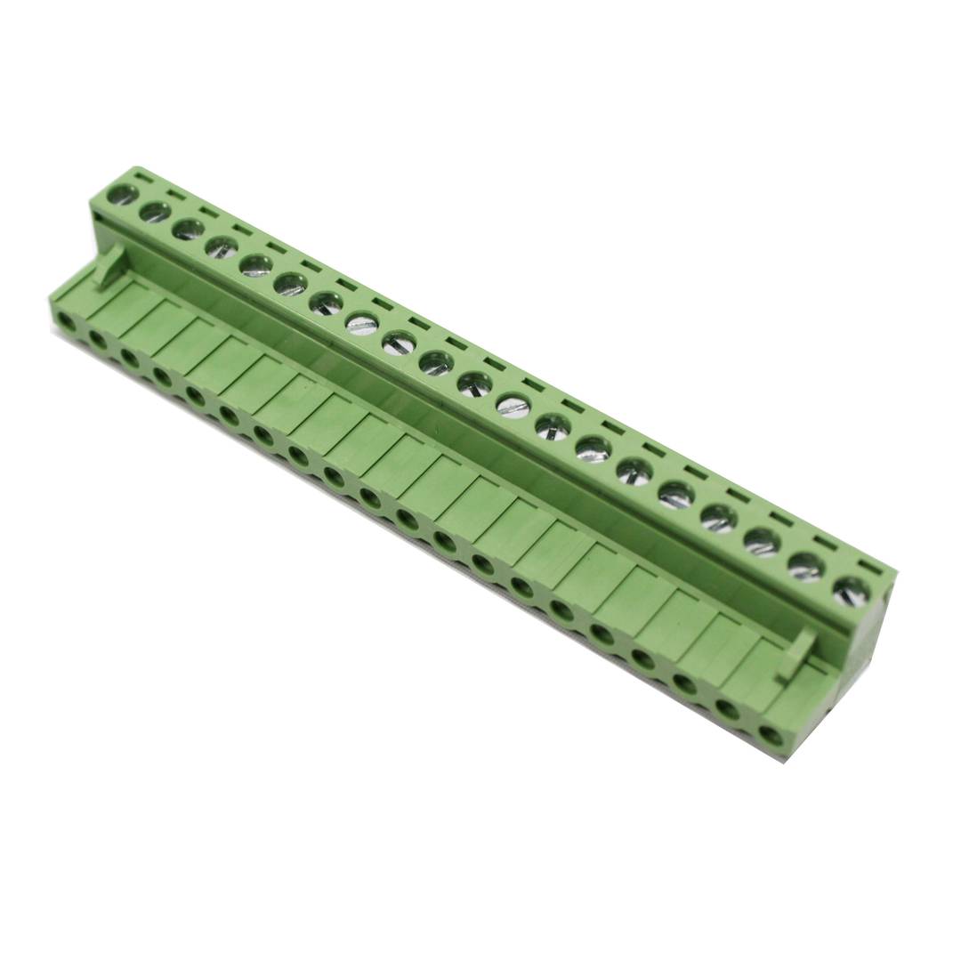 Conector hembra para circuito impreso 20 terminales 7.62mm