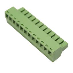 Conector hembra para circuito impreso 12 terminales 3.81mm