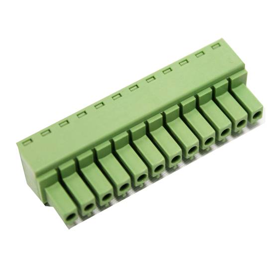 PCB conector fêmea de 12 pinos 3,81 milímetros