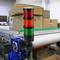 Tour de signalisation industrielle. Feu de signalisation avec lampes LED clignotante rouge orange verte 12 VDC