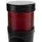 Tour de signalisation industrielle. Feu de signalisation avec lampe LED rouge 12 VDC noir
