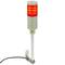 Industrieller Signalsäulen. Warnung Signalturm Lampe mit rot LED 12 VDC
