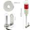 Industrieller Signalsäulen. Warnung Signalturm Lampe mit rot LED 12 VDC